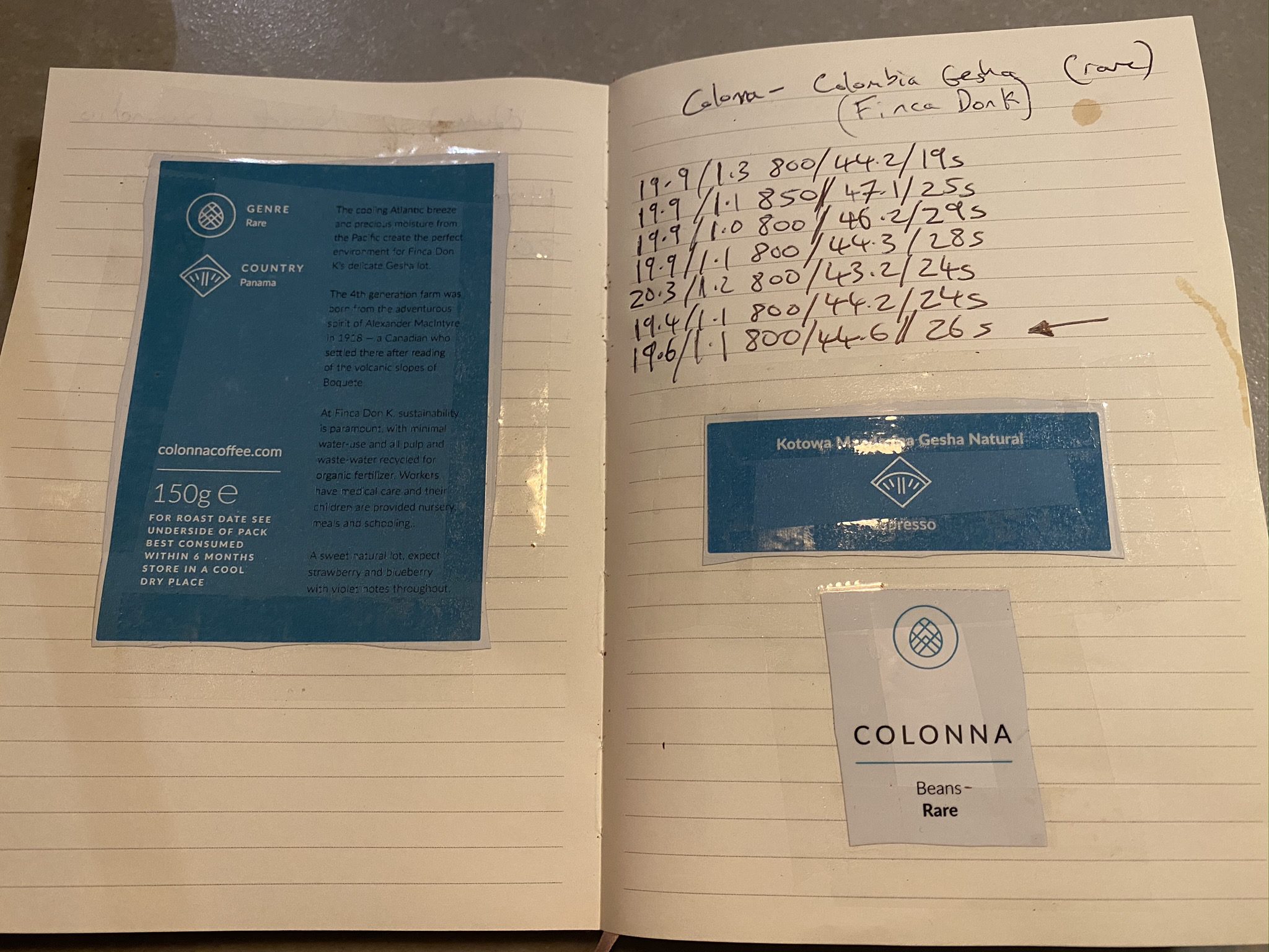 Colonna - Panama - Gesha
