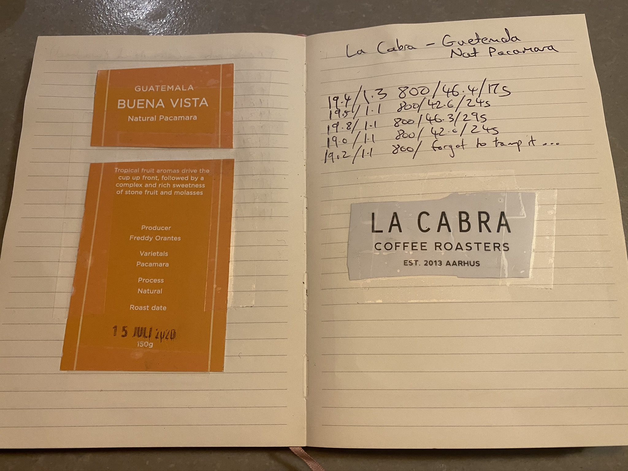 La Cabra - Guetemala - Pacamara